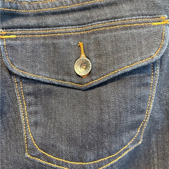 Lucky Brand Women’s Dark Wash Sweet N Crop Jeans | Size 4 - Picture 6 of 11